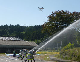文化財防ぎょ訓練