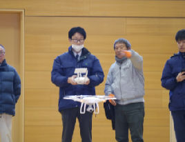 体育館を使い実践練習